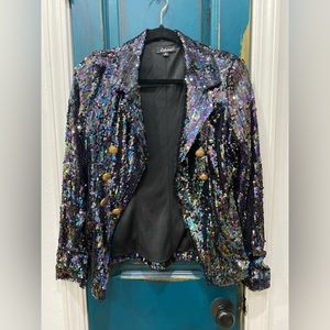 Mardi Gras Sequin Jacket